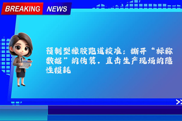 预制型橡胶跑道校准：撕开“标称数据”的伪装，直击生产现场的隐性损耗
