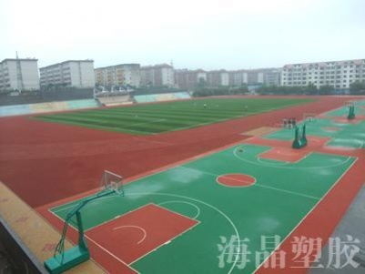 淄博市沂源县职教中心塑胶跑道